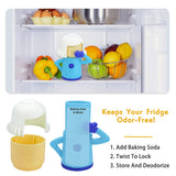 LEEFONE Angry Mom Microwave Cleaner and Chilly Mama Freezer Odor Absorber, 2 PCS Kitchen Gadget Tools Quickly Removes Stains and Odors (Steaming Mama