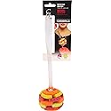 Casabella, Plum/Lime/Orange Multicolor Clear Sponge Brush, 1 EA