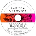 Chocolate Raspberry Medium Roast Decaf Coffee (Single Serve K-Cup Pods) (Gourmet, Naturally Flavored, Whole Coffee Beans) (12 pods, ZIN: 572073) - 3