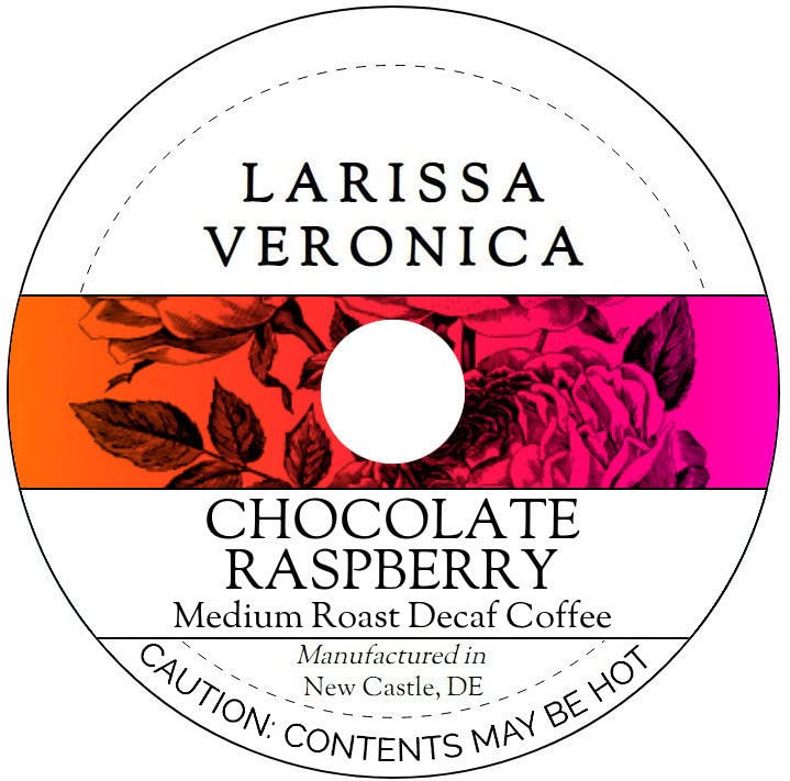 Chocolate Raspberry Medium Roast Decaf Coffee (Single Serve K-Cup Pods) (Gourmet, Naturally Flavored, Whole Coffee Beans) (12 pods, ZIN: 572073) - 3