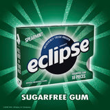 Eclipse Spearmint, Sugar-free Gum: 16 Pack of 18 Pieces