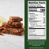 Step One Foods Apple Cinnamon Bars, Heart Healthy Snack Plant Sterols, Omega 3's and Dietary Fiber Gluten Free, Non-GMO, Vegan, Fruit and Nut Granola