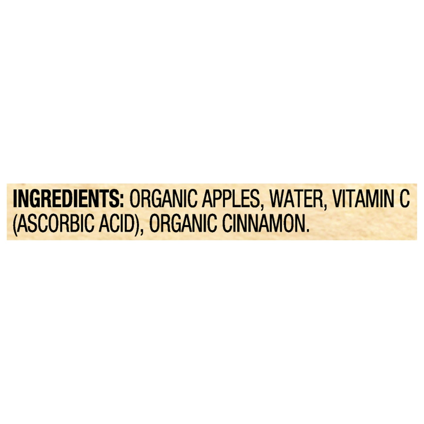 Santa Cruz ORGANIC Cinnamon Applesauce Pouch 3.2 Ounce (Pack of 4)