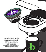 beaniac Organic Full On French Roast, Dark Roast, Single Serve Compostable K Cup Coffee Pods, Organic Arabica Coffee, Keurig Brewer Compatible, 30