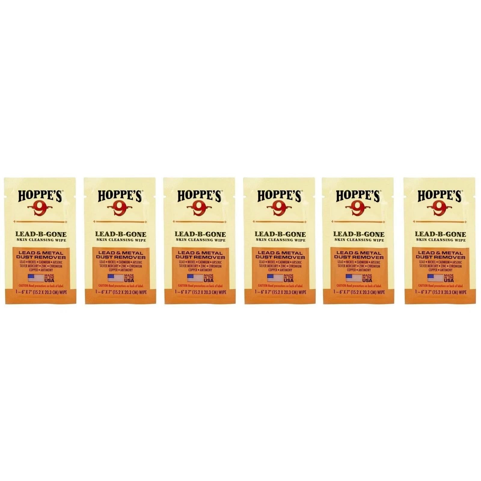 Hoppes LBG6 Lead Be Gone Wipes - 6 Count