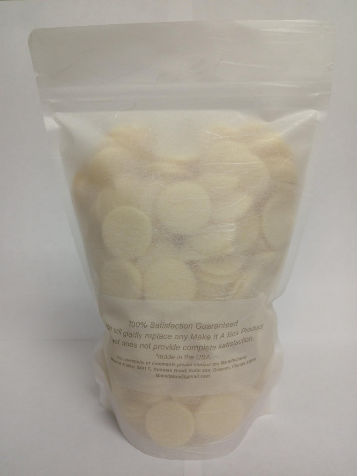 Cocoa Butter Wafers, Organic, 8oz
