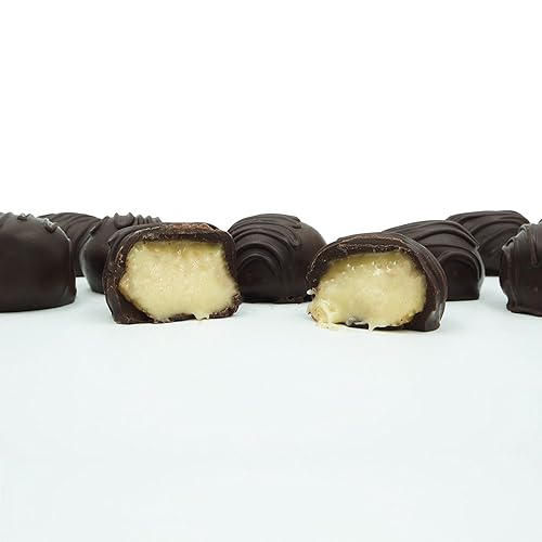Philadelphia Candies Homemade Butter Creams, Dark Chocolate 1 Pound Gift Box