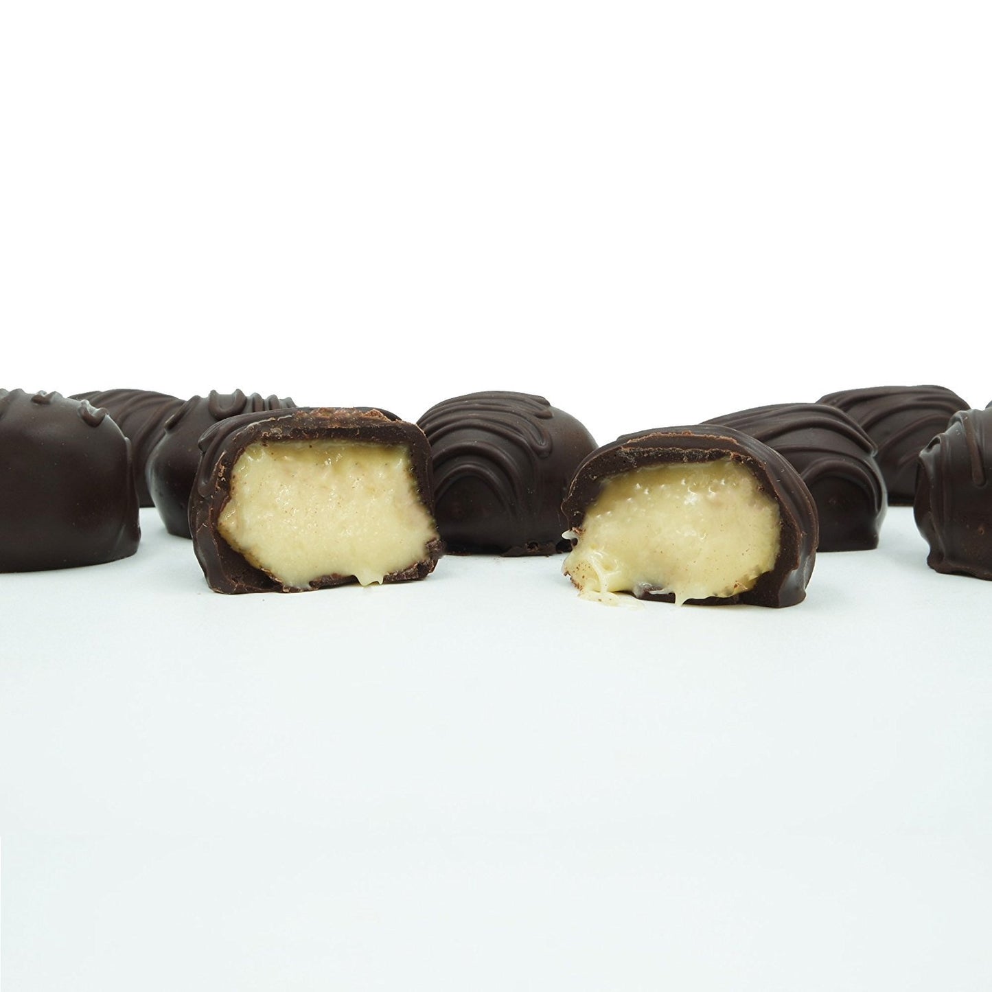 Philadelphia Candies Homemade Butter Creams, Dark Chocolate 1 Pound Gift Box