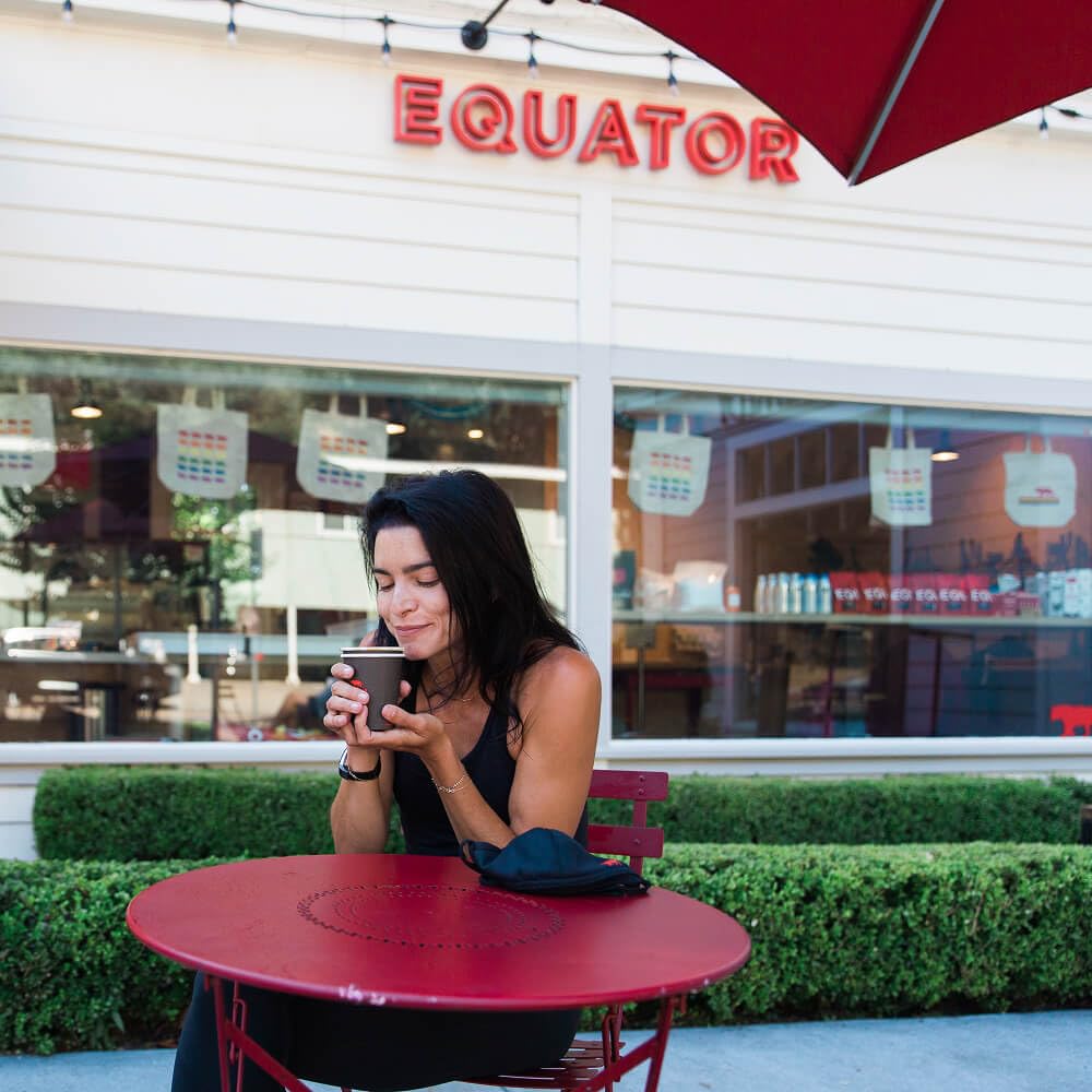 Equator Coffees, Mocha Java Blend, Organic Ground Coffee, Medium Dark Roast, Fresh Roasted, Dark Chocolate & Berry Flavor Notes, Sustainable and Fair