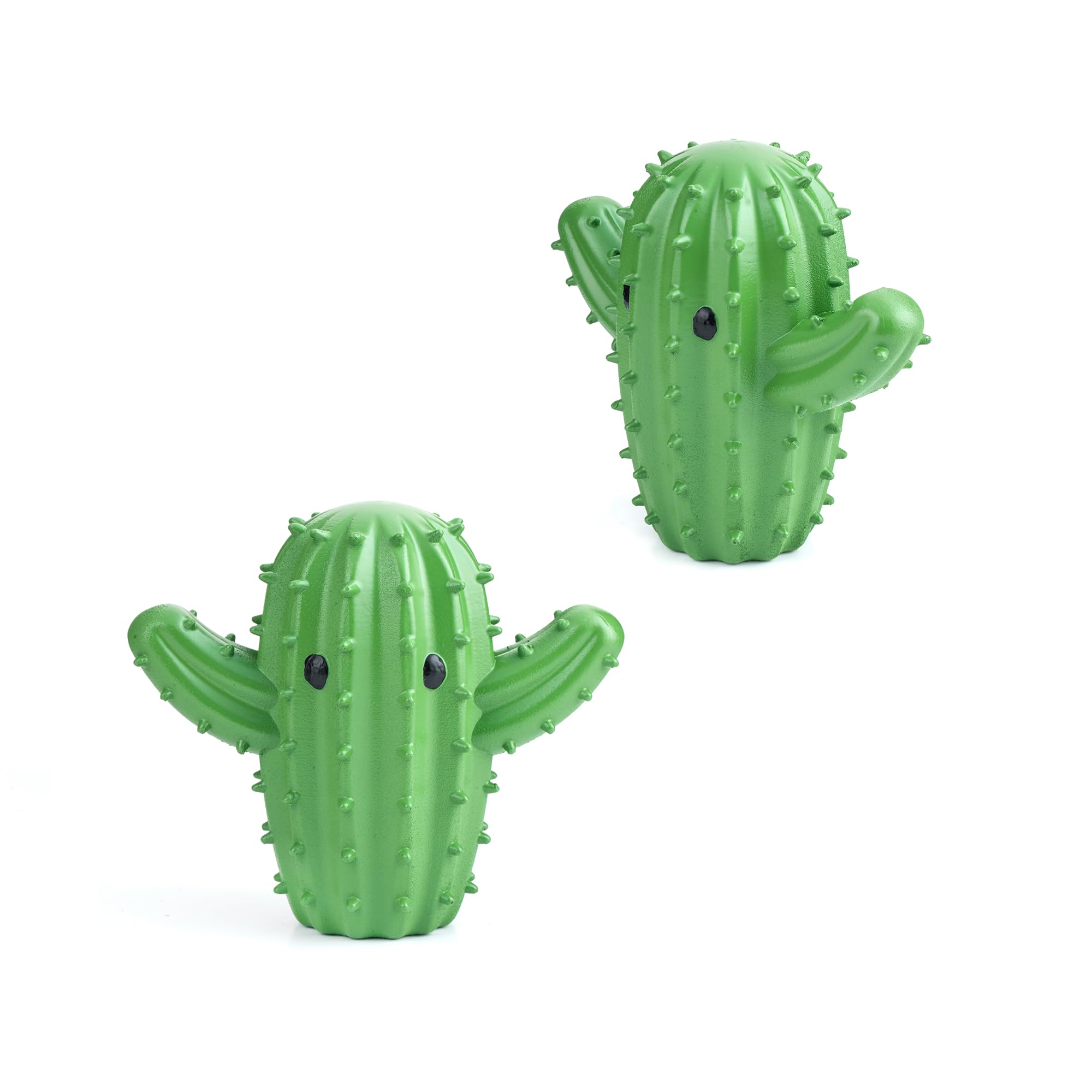 Kikkerland Set of Two Reusable Dyer Buddies for Laundry - Fabric Softener Dryer Balls - Control Static, Remove Wrinkles, Dry Clothes Faster, Cactus