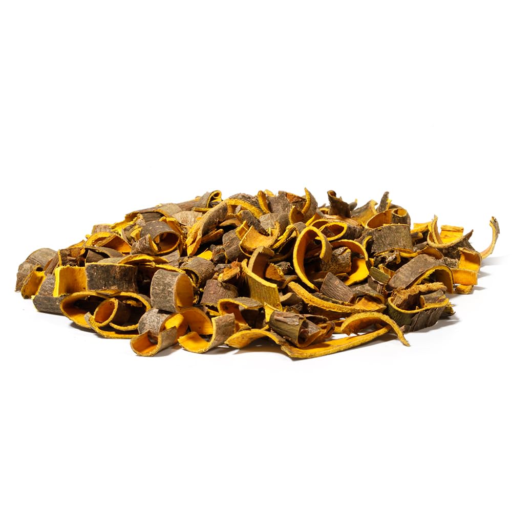 Hapsmiley Amur Cork Tree Bark (philodendron amurense bark/??/Huang Bo) Dried Bulk Herbs - 3.5 oz (100g)