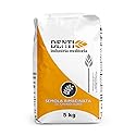 (5Kg. Bag) Semola Flour, Finer Ground Semolina Rimachinata for Fresh Pasta, Bread, Gnocchi (Finer Ground, Non-GMO, Product of Italy) 11Lb.