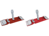 UNGSM40R Restroom MopHolder, Nylon Head, 16quot;, Red
