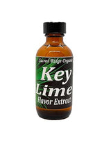 Key Lime Flavor Extract Organic 2 oz - Water Soluble, Sugar Free Flavor Drops for Baking, Drinks, Ice Cream, Candy, Natural Food Grade Flavoring