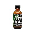 Key Lime Flavor Extract Organic 2 oz - Water Soluble, Sugar Free Flavor Drops for Baking, Drinks, Ice Cream, Candy, Natural Food Grade Flavoring