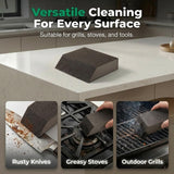 6PCS Cleaning Magic Erasers, Emery Cleaning Sponge for Stubborn Stains, Multi-Functional Scrubber Sponge for Shower, Tub, Kitchen, Bathroom, Sink