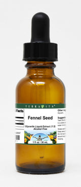 Fennel Seed - Glycerite Liquid Extract (1:5) - No Flavor (1 fl oz, ZIN: 428097) - 2 Pack