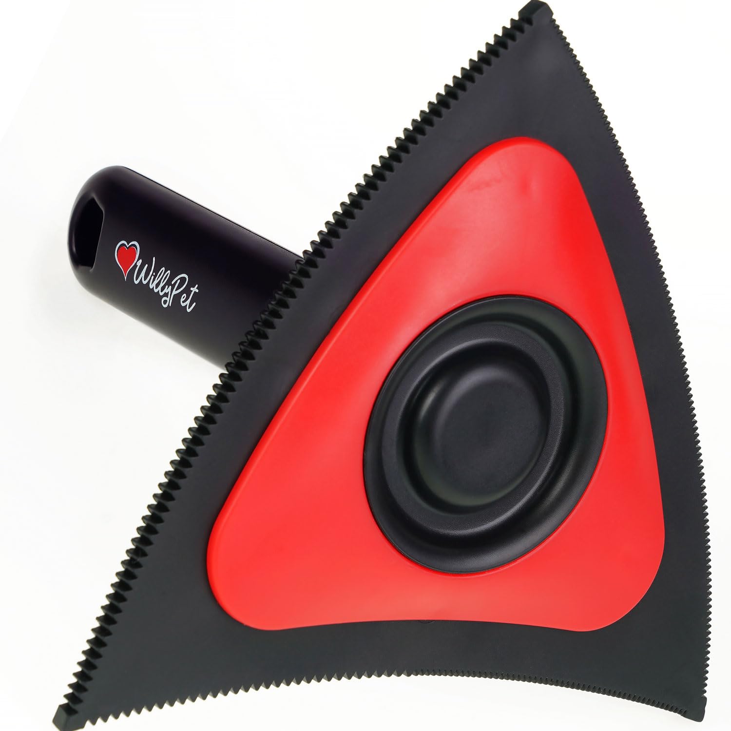 Triangle Pet Hair Remover with 3 Cleaning Modes- Innovative Dog Hair Remover for Car, Clothes, Carpet, & Furniture- Ergonomic Lint Remover for Couch