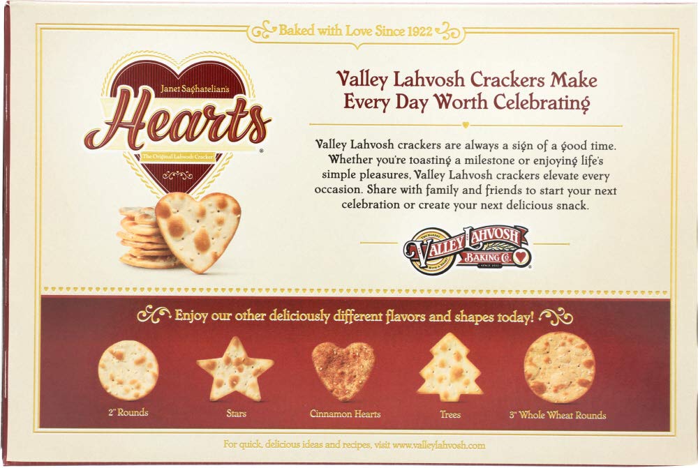 (NOT A CASE) Hearts Crackerbread Original