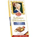 Reber Constance Milk Chocolate Bar - Pistachio Marzipan & Hazelnut Praline Filled - Smooth Melting European Gourmet Chocolate - Premium Kosher