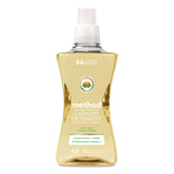 Method 01491 4X Concentrated Laundry Detergent Free & Clear 53.5 oz Bottle 4/Carton