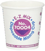 E-Z Mix EZX70004 Disposable Paper Mixing Cup (s - 1/4 Pint Cups 400), White