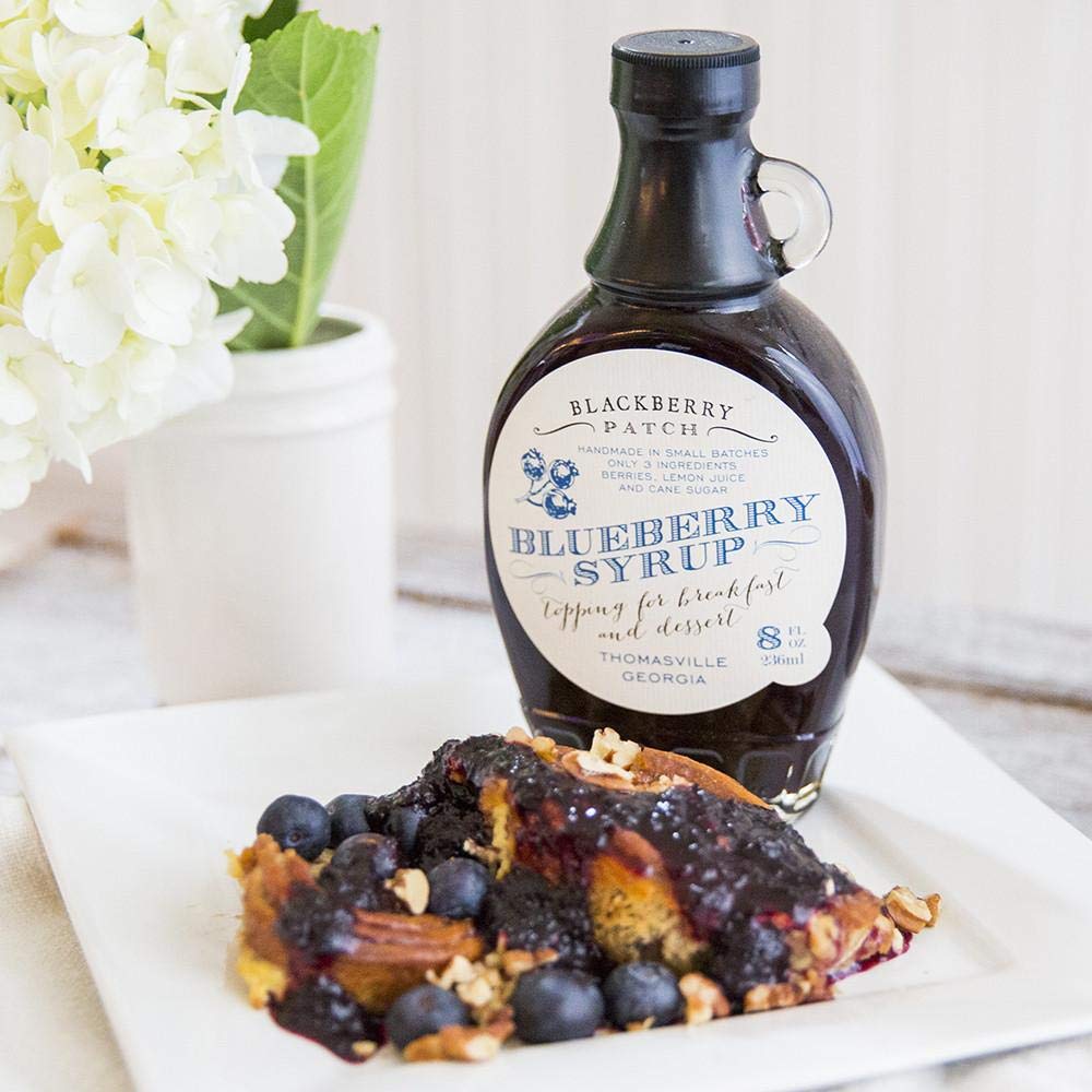 BLACKBERRY PATCH Blueberry Syrup, 8 OZ