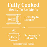 My Own Meals Mushroom Stroganoff Dairy - Rotini Pasta, Cheese Sauce, kosher shelf stable meal