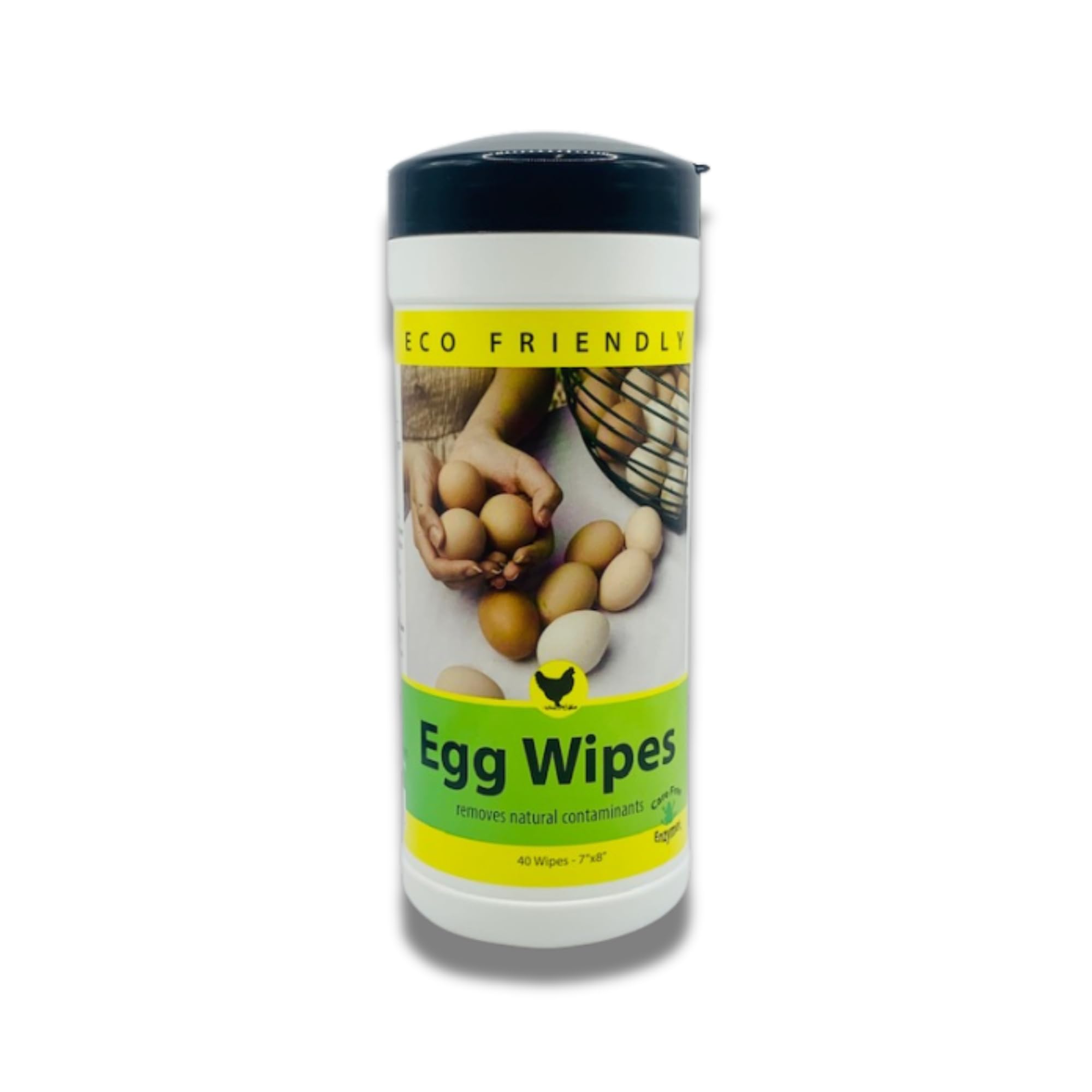 Care Free Enzymes Egg Wipes - 40 Count