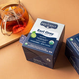 Organic Positively Tea Company, Earl Grey Black Tea Bags, 20 Count