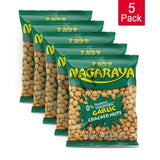 Nagaraya Cracker Nuts Garlic Pack of 5 (160 G Per Pack)