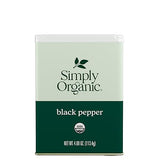 Simply Organic Black Pepper, 4 Oz