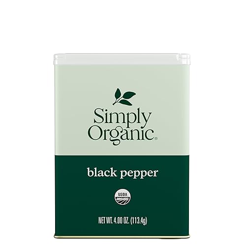 Simply Organic Black Pepper, 4 Oz