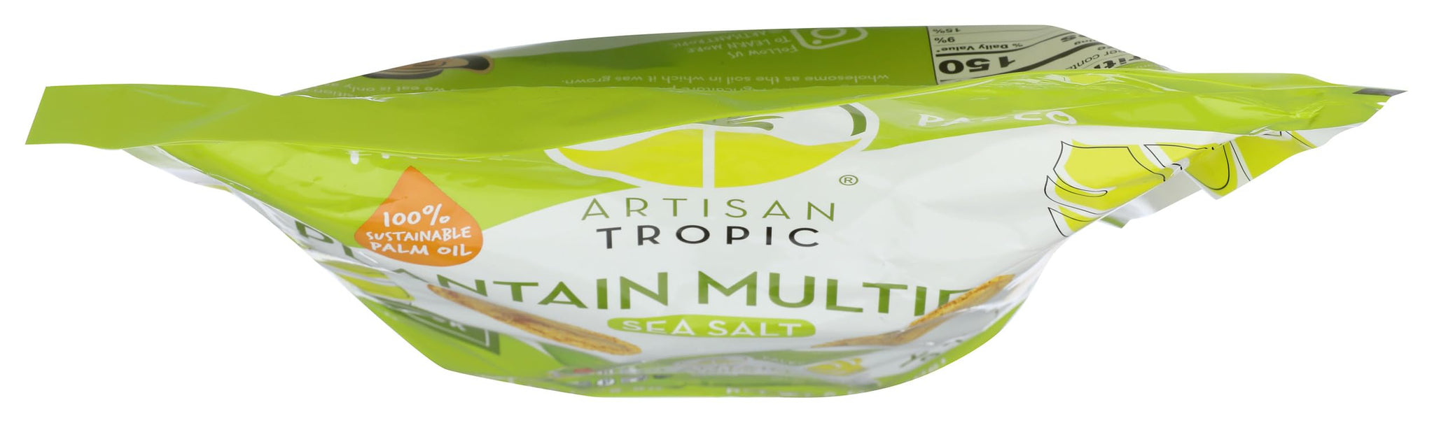 Artisan Tropic Reelie Sea Salt Plantain Chips Multipack, 6 OZ