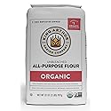 King Arthur 100% Organic All-Purpose Flour, Unbleached, 2 lb (Pack of 1) - Non-GMO Project Verified, No Preservatives