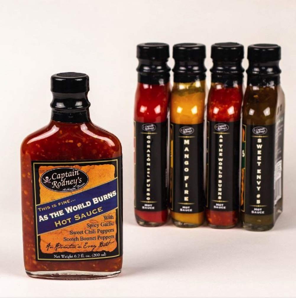 Captain Rodney's Private Reserve Hot Sauce (As the World Burns)