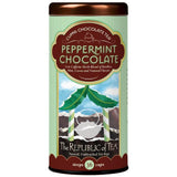 The Republic of Tea - Peppermint Cuppa Chocolate Tea Bags, Low-Caffeine, 36 Servings