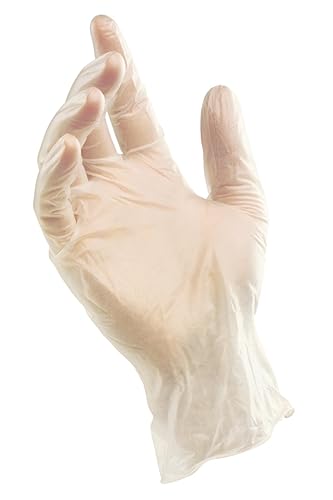 Big Time Products 13590-14 Firm Grip Vinyl Disposable Glove - Pack of 10