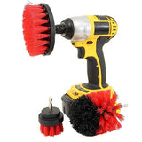 DRILL BRUSH 360 Original Attachments 3 Pack kit - Cleaner Scrubbing Brushes for Bathroom Surface, Grout, Tub,Tile, Shower, Kitchen, Auto