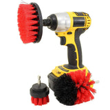 DRILL BRUSH 360 Original Attachments 3 Pack kit - Cleaner Scrubbing Brushes for Bathroom Surface, Grout, Tub,Tile, Shower, Kitchen, Auto