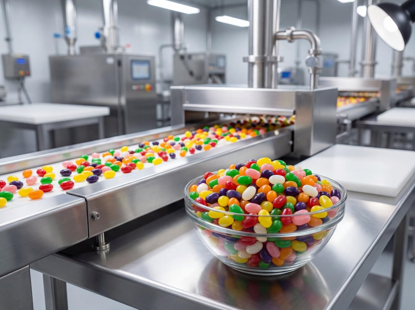 Assorted Fruit Jelly Beans - 2 lb Bulk Bag - Classic Chewy Candy in Mixed Fruit Flavors - Perfect for Parties, Candy Buffets, Easter Baskets, Offices