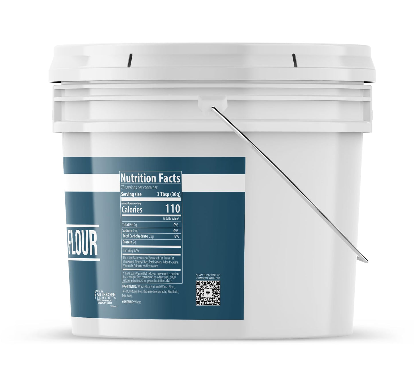 Earthborn Elements Pastry Flour 5 Pound Bucket, Baking, Always Pure