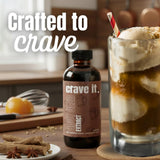 Crave It 4 Ounce Root Beer Extract - Easiest Homemade Root Beer, Makes 4 Gallons - 2 Pack