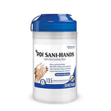PDI SaniHands ALC Antimicrobial Alcohol Gel Hand Wipe, 135 Per Canister