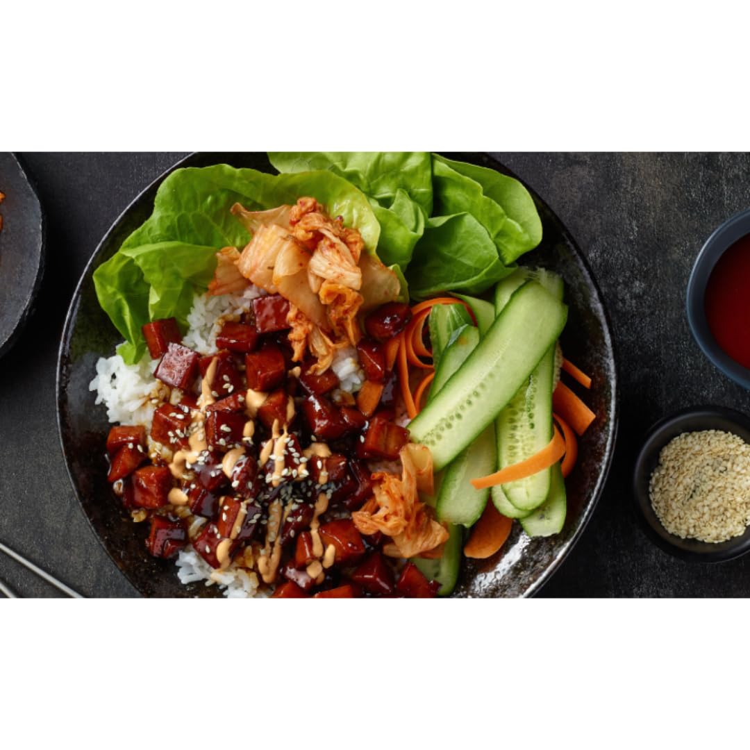 Spam Gochujang Flavored | Pack Of 1 | Korean Fermented Spicy Red Chili Paste | 12 Oz Can | Luncheon Meat | Spam Musubi | Kimbap | Fry, Boil or Grill |