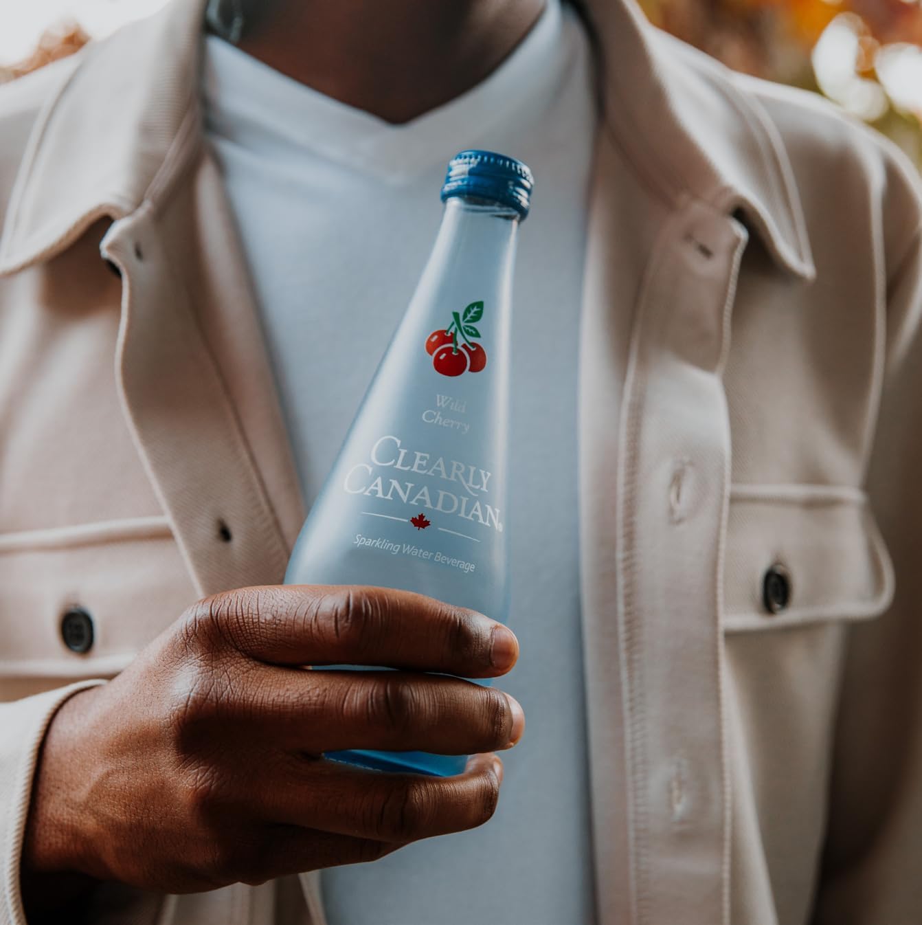 Clearly Canadian Sparkling Flavored Water, 11 oz Glass Bottles - Variety of Refreshing Flavors, Premium Carbonated Beverage, Available in 12-Pack