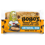 Bobo's Peanut Butter Chocolate Chip Oat Bars, Simple Ingredients, Whole Grain Oats, Plant Based, Gluten Free Breakfast Bars, Non-GMO, Healthy Snacks