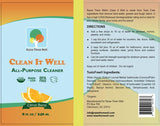 Clean It Well - 8 oz. All-Purpose Cleaner Concentrate