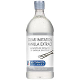 McCormick Culinary Clear Imitation Vanilla Extract, 32 fl oz - One 32 Fluid Ounce Bottle of Clear Vanilla Flavoring for Baking, Perfect in Baked