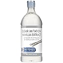 McCormick Culinary Clear Imitation Vanilla Extract, 32 fl oz - One 32 Fluid Ounce Bottle of Clear Vanilla Flavoring for Baking, Perfect in Baked